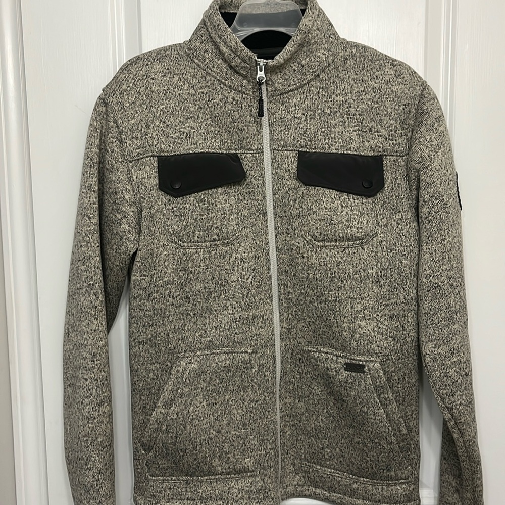 Men’s small Ascend zip up sweater jacket
